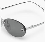 FENDI FIRST CRYSTAL SILVER.